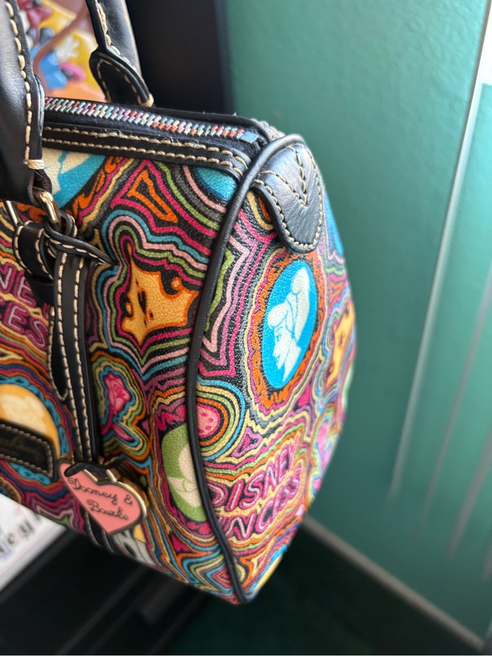 Dooney & Bourke Disney Princess Multicolor Satchel - Picture 9 of 11